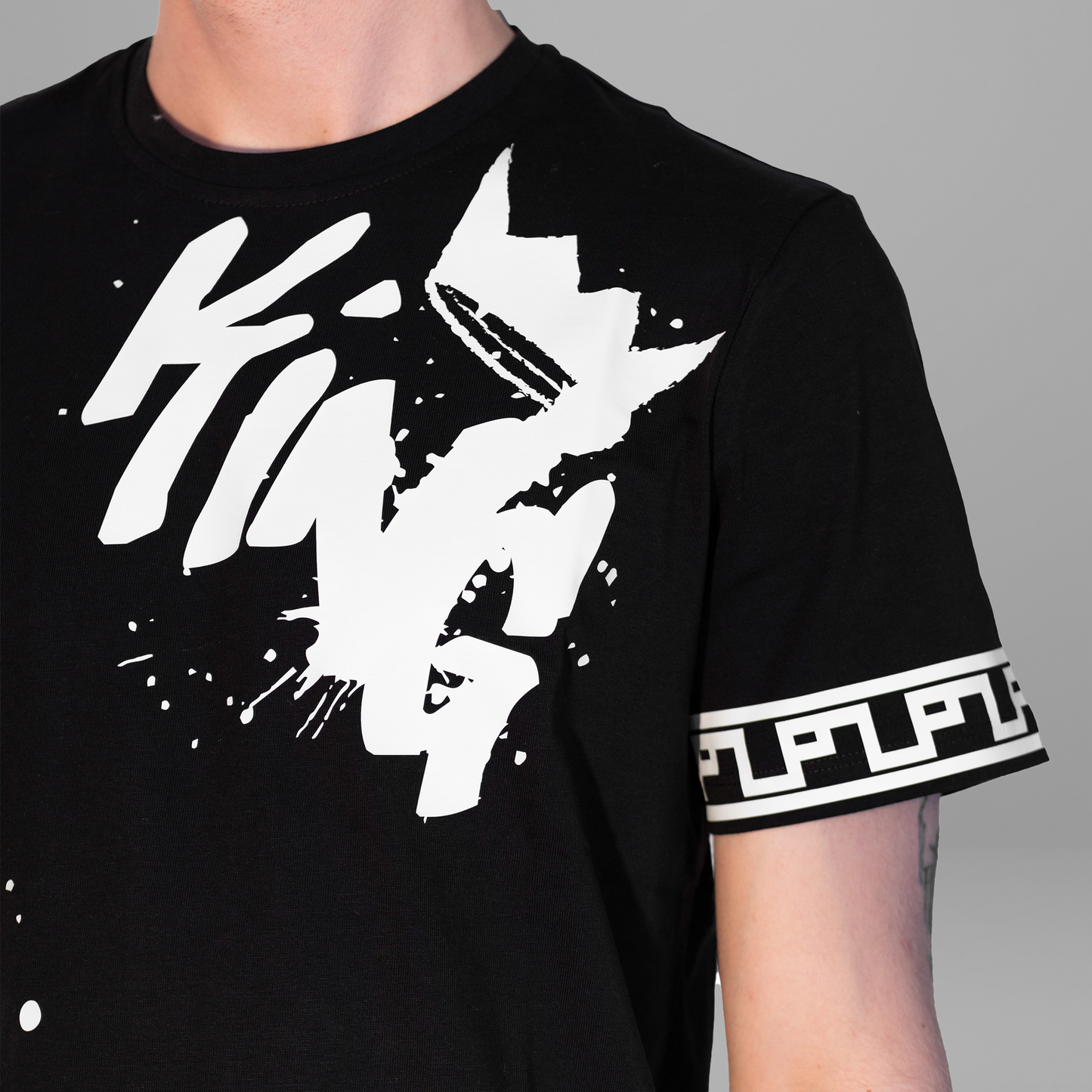 King T-Shirt - Schwarz