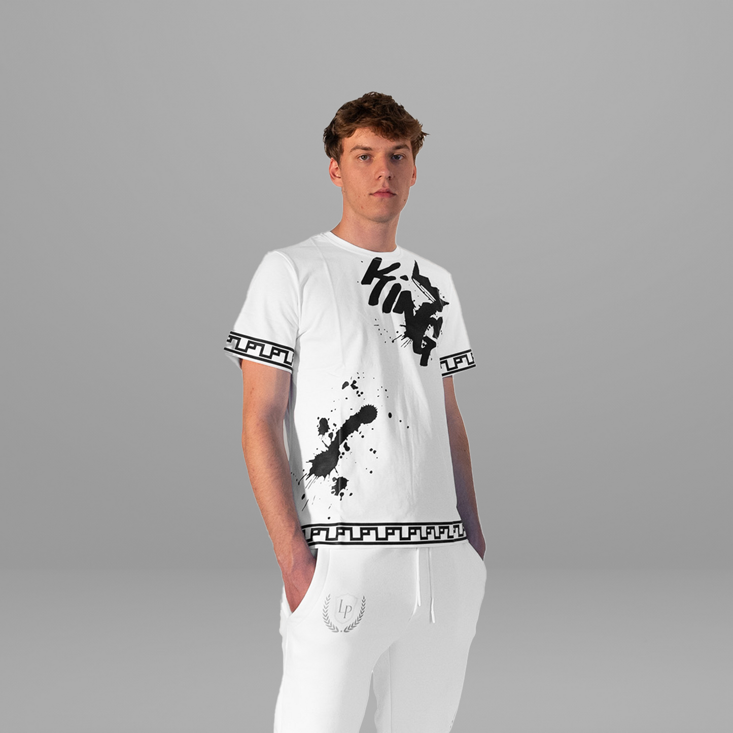 King T-Shirt - Weiß
