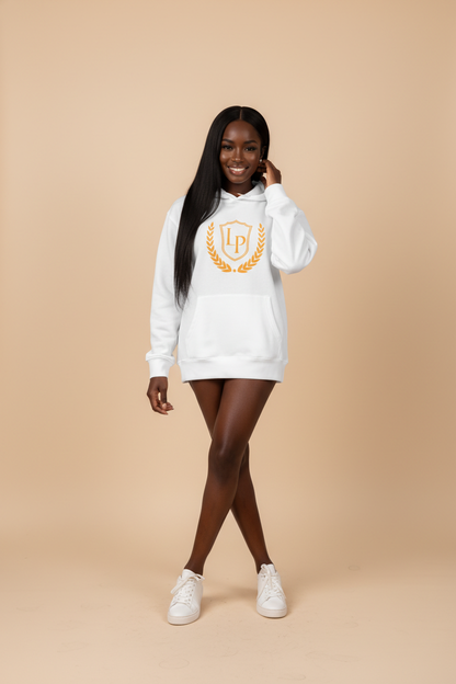 Laura Palazzo Hoodie -Weiss