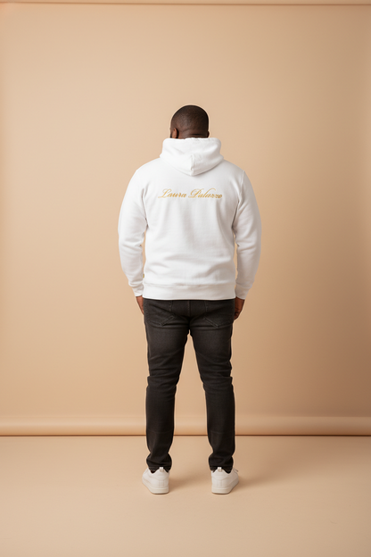 Laura Palazzo Hoodie - Weiß