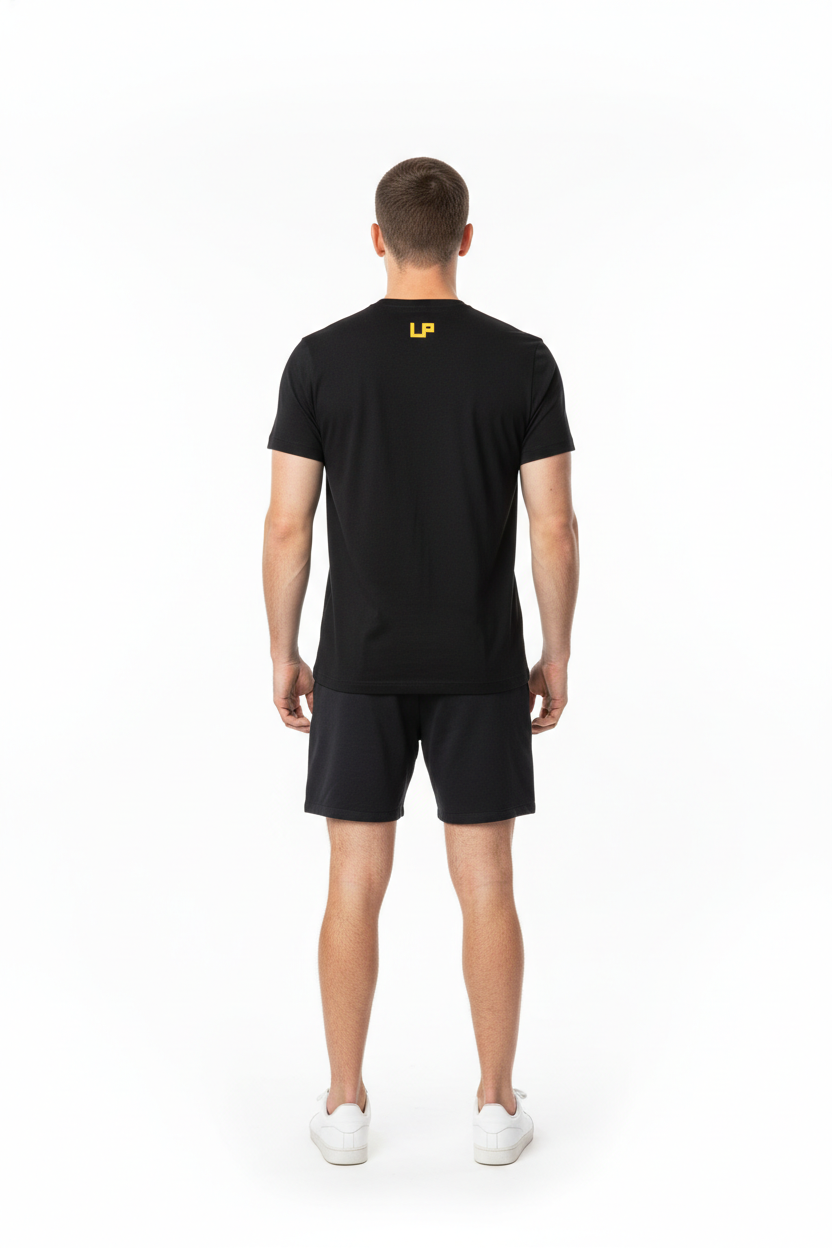 Laura Palazzo T-Shirt - Schwarz