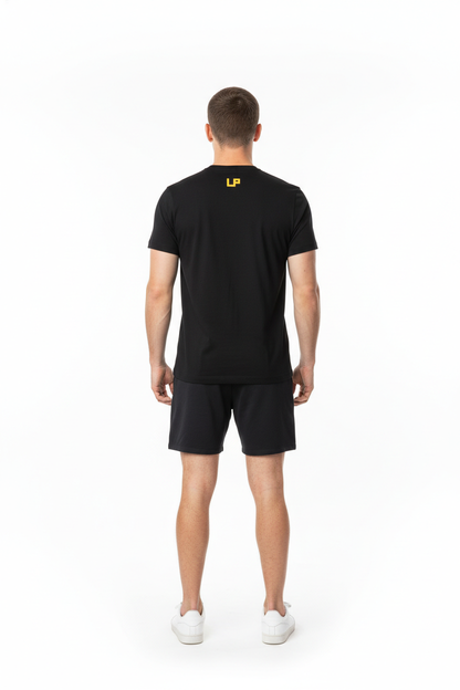 Laura Palazzo T-Shirt - Schwarz